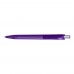 BEAT transparent Retractable ballpoint pen purple