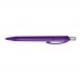 BEAT transparent Retractable ballpoint pen purple