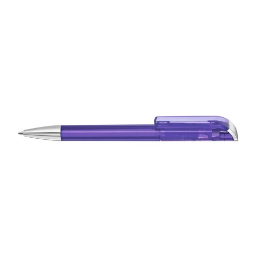 EFFECT TOP transparent SI Twist ballpoint pen dark purple