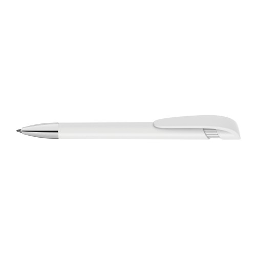 YES F SI Retractable ballpoint pen white
