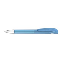 YES frozen SI Retractable ballpoint pen light blue