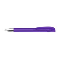 YES frozen SI Retractable ballpoint pen purple