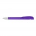 YES frozen SI Retractable ballpoint pen purple