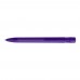 YES frozen Retractable ballpoint pen purple