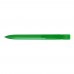 YES transparent Retractable ballpoint pen dark green