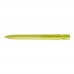 YES transparent Retractable ballpoint pen yellow