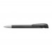 YES transparent SI Retractable ballpoint pen anthracite