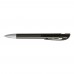 YES transparent SI Retractable ballpoint pen anthracite