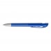 YES transparent SI Retractable ballpoint pen dark blue