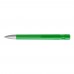 YES transparent SI Retractable ballpoint pen dark green