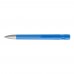 YES transparent SI Retractable ballpoint pen light blue
