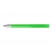 YES transparent SI Retractable ballpoint pen light green