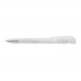 YES transparent SI Retractable ballpoint pen clear