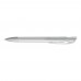 YES transparent SI Retractable ballpoint pen clear