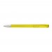 UP transparent SI Twist ballpoint pen yellow