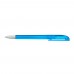 UP transparent SI Twist ballpoint pen light blue