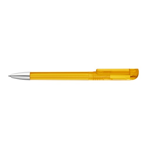 UP transparent SI Twist ballpoint pen ocher