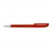 UP transparent SI Twist ballpoint pen red