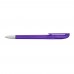UP transparent SI Twist ballpoint pen purple