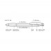 MEMORY transparent SI Retractable ballpoint pen clear MEMORY transparent SI Retractable ballpoint pen clear