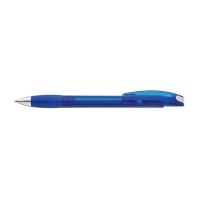 MEMORY transparent SI Retractable ballpoint pen blue
