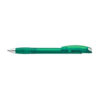 MEMORY transparent SI Retractable ballpoint pen dark green