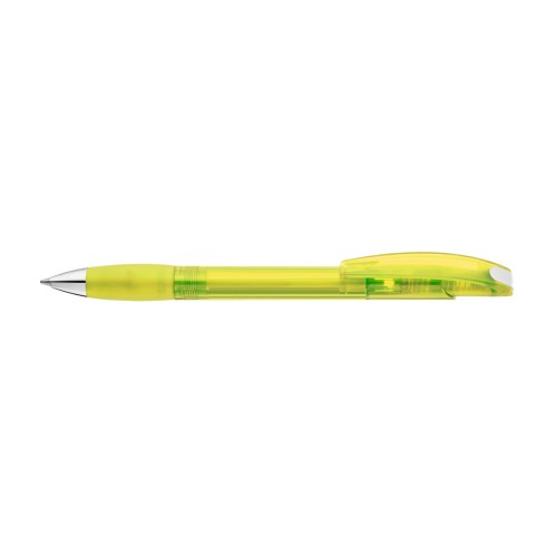MEMORY transparent SI Retractable ballpoint pen yellow