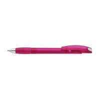 MEMORY transparent SI Retractable ballpoint pen magenta