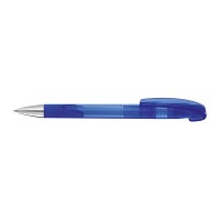 LOOK grip transparent SI Druckkugelschreiber, dunkelblau