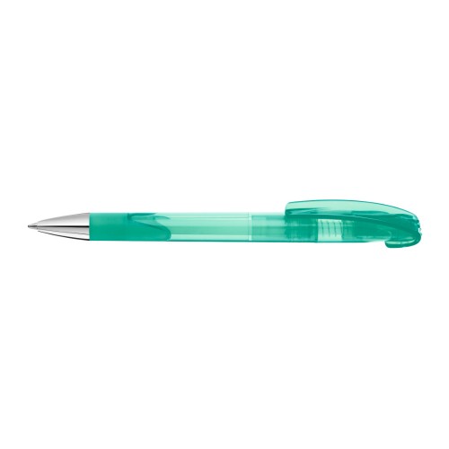 LOOK grip transparent SI Retractable ballpoint pen turquoise