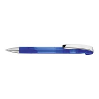 LOOK grip transparent M SI Retractable ballpoint pen dark blue