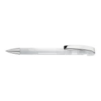 LOOK grip transparent M SI Retractable ballpoint pen clear