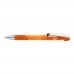 LOOK grip transparent M SI Retractable ballpoint pen orange