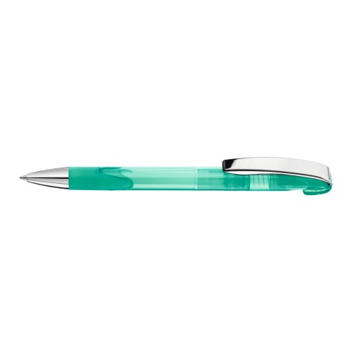 LOOK grip transparent M SI Retractable ballpoint pen turquoise