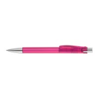 CANDY transparent SI Retractable ballpoint pen magenta