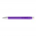 CANDY transparent SI Retractable ballpoint pen purple