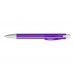 CANDY transparent SI Retractable ballpoint pen purple