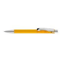 CANDY transparent M SI Retractable ballpoint pen ocher