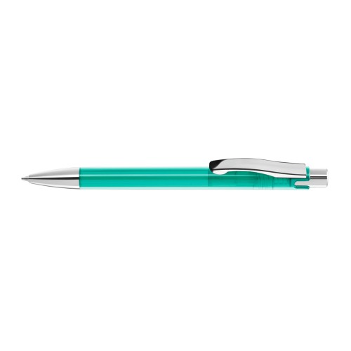 CANDY transparent M SI Retractable ballpoint pen turquoise