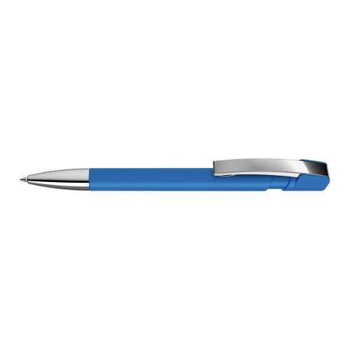 SKY M SI GUM Retractable ballpoint pen middle blue SKY M SI GUM Retractable ballpoint pen middle blue