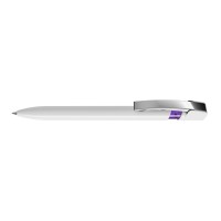 SKY M Retractable ballpoint pen purple
