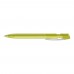 SKY transparent M Retractable ballpoint pen yellow