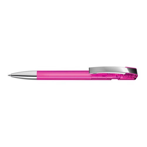 SKY transparent M SI Retractable ballpoint pen magenta SKY transparent M SI Retractable ballpoint pen magenta