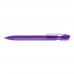 SKY transparent M Retractable ballpoint pen purple