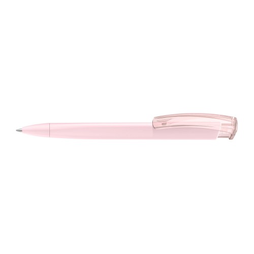 TRINITY K transparent GUM Retractable ballpoint pen pastel rose