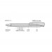 TRINITY transparent SI Retractable ballpoint pen dark blue