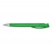 TRINITY transparent SI Retractable ballpoint pen dark green