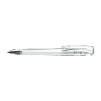 TRINITY transparent SI Retractable ballpoint pen clear