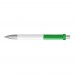 FASHION K transparent SI Retractable ballpoint pen dark green