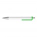FASHION K transparent SI Retractable ballpoint pen light green
